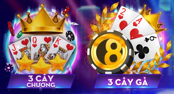 game 3 cây online tại 888b có 2 loại ba cây chương và ba cây rùa tại 888b