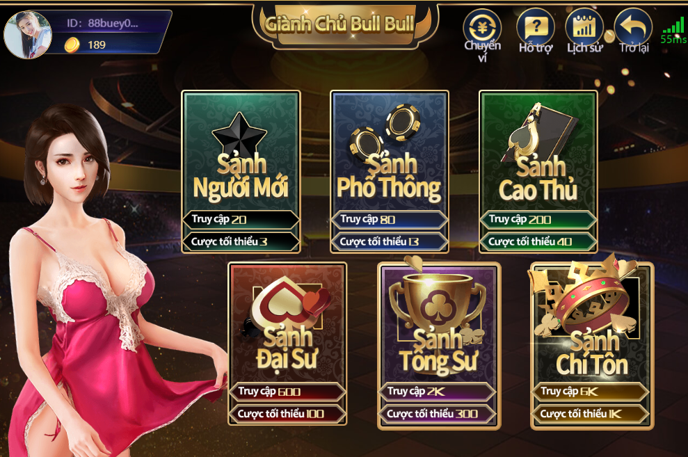giành chủ Bull tại cổng game V8 Poker